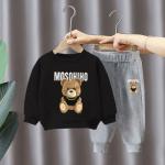 Boys And Girls Children'S Long Sleeve Set Cartoon Pattern