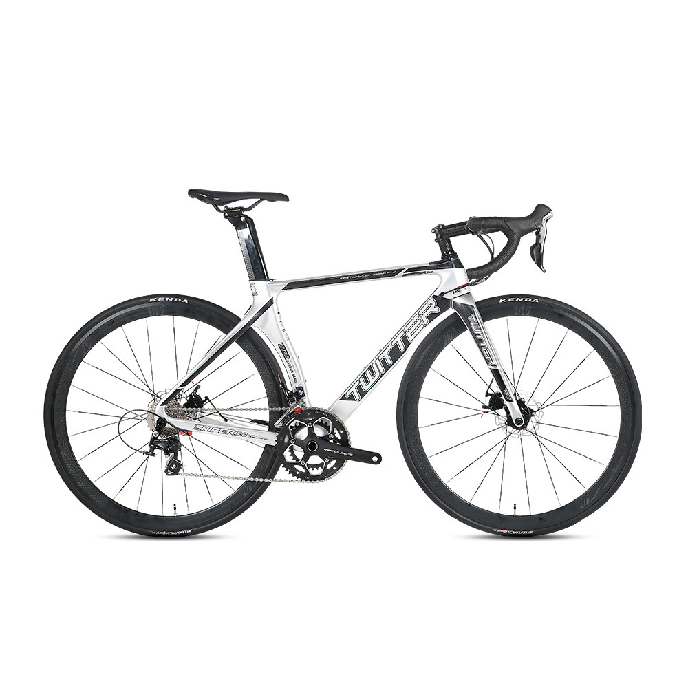 Thru Axle Disc Brake Frame Carbon Fiber Road Bike TIAGRA 20 Speed