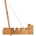 high quality bamboo ipad holder book holder with acrylic for wholesale