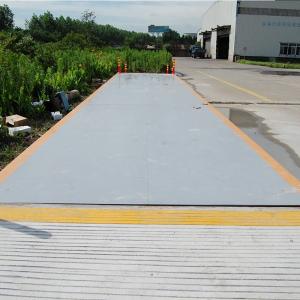 China 20kg accuracy pitless u beam structure 80T truck weight scale factory