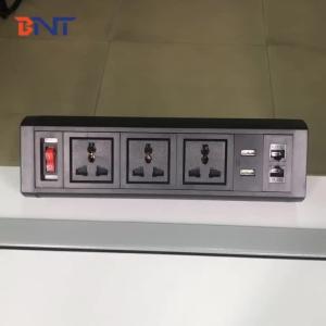 BNT office equipment smart automation office power strip with bracket on desk