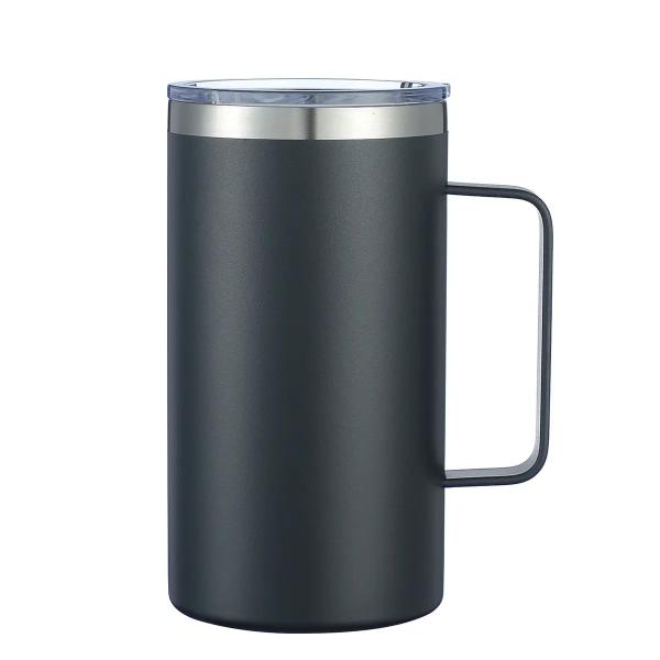 12oz Stainless Steel Insulated Coffee Mug With Handle Double Wall Vacuum Travel