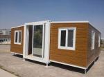Q235 / Q345 Light Steel Frame Container House Mobile Office Container House