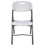 Lightweight HDPE Foldable Chair for Wedding Events Portable Plastic Metal