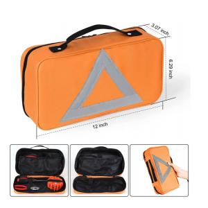 China Red Car Automotive First Aid Kit Family Roadside Assistance Tool Kit factory