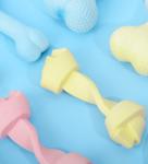 Interactive Rubber Pet Chew Toys For Large Dogs Cleaning Teeth