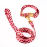 Hardware Print Fray Proof Adjustable Nylon Dog Collar/dog leash/dog harness