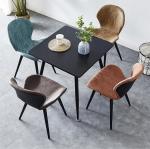 Metal Tube Small Space Round Center Table For Living Room And Dining Room