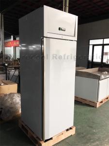 China Europe Standard Stainless Steel Upright Refrigerator R404a Refrigerant Lower Noise factory
