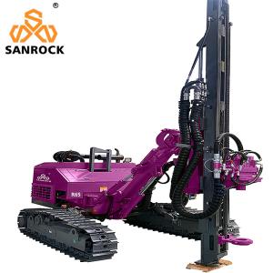 China 35m Depth DTH Drilling Machine Hydraulic Rotary Borehole Mining DTH Drilling Rig factory