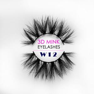 China High Durability 3D Mink Eyelashes Cruelty Free With Custom Private Label factory