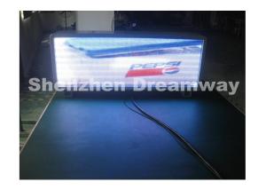 China Customized Taxi LED Display 5 mm Epistar LED and 3500 nits Brightness factory