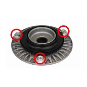 China Car Engine Parts Rubber Strut Mount for BMW 1 F20 Series LAUNCH and E-Coating factory