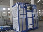 100m Single Cage Construction Hoist , Steel Galvanized Material