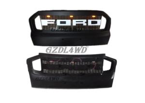 China Big LED Auto Front Grill Mesh Replacement Yellow For Ranger T7 2016 Onwards factory