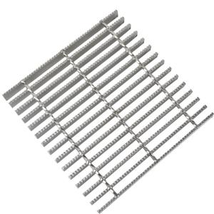 China Galvanized Explosion Proof Serrated Steel Grating Driveway Metal Bar factory