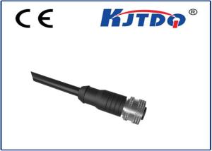 China Customized IP67 Waterproof Connector Cable M8 M12 3 / 4 Poles Connector factory