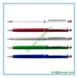 China mechanism plastic touch ball pen,screen touch stylus ball pen factory
