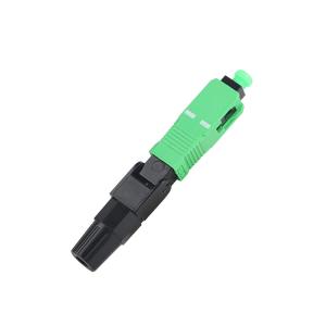 China Blue SC UPC Field Installable Fiber Optic Fast Connectors For WAN LAN factory