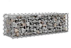 China 100 X 50mm Gabion Mesh Sheets / Wire Mesh Fence Panels HDG 4.0mm Diameter factory
