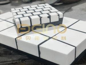 China Two In One Rubber Ceramic Liners Customized Moulding ISO Certificate factory