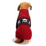 Halloween Pet Clothes Skull Head Dog Cat Teddy Sweater Big Dog Sweaters