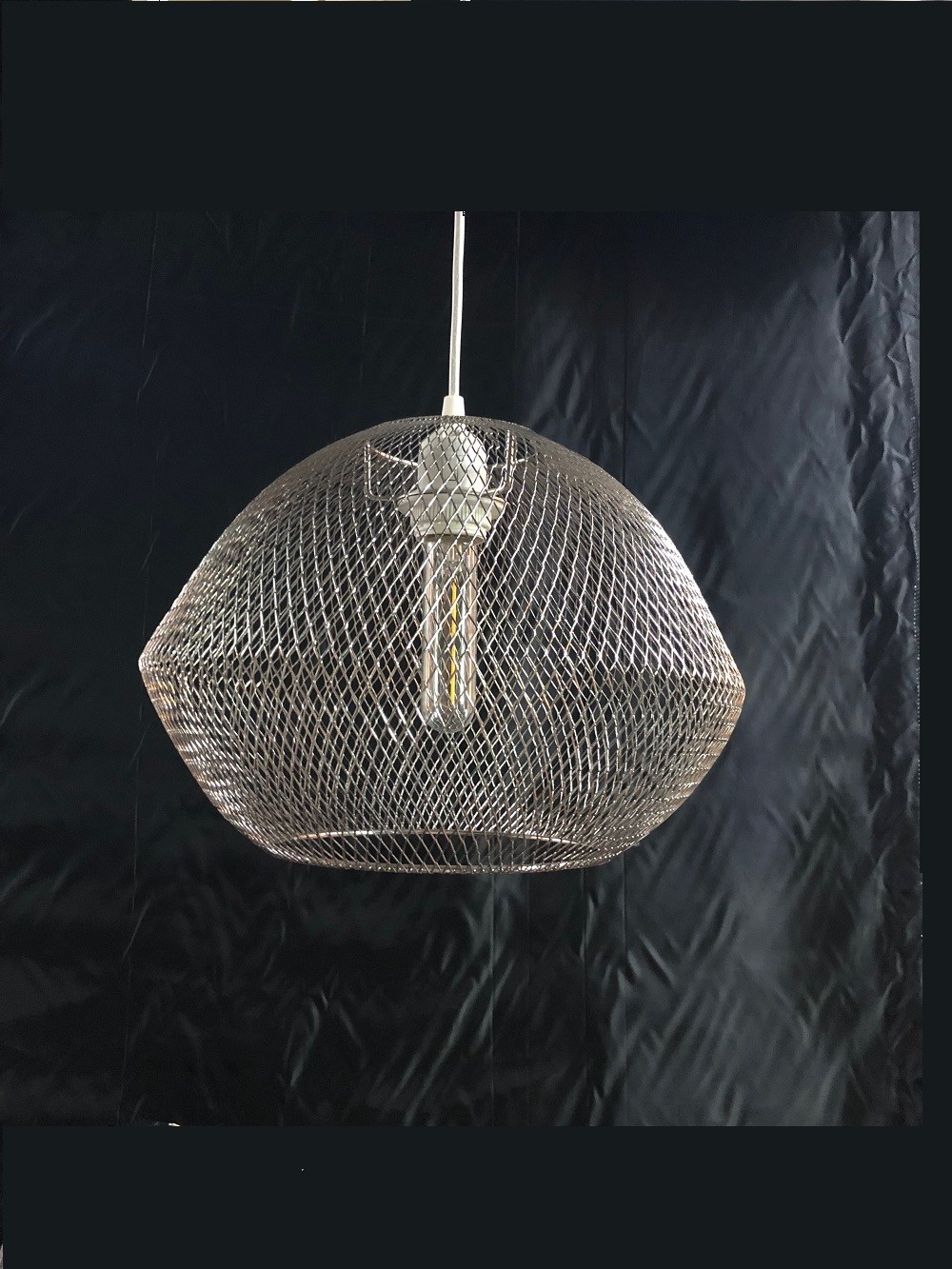 Copper Wire Decorative Metal Lamp Shades E26/E27 Wire Cage Light Shade D 12cm