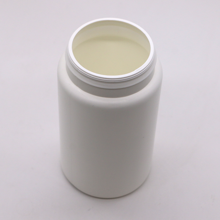 250ml Round HDPE Plastic Bottle for Capsule Supplement Tearing off Cap Included