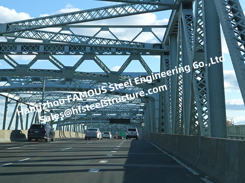 Tunnel Delta Bridge , Modular Steel Bailey Bridge Temporary or Permanent Customized
