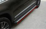 Stainless Steel Vehicle Running Boards For Volkswagen Tiguan , Long Wheel Base