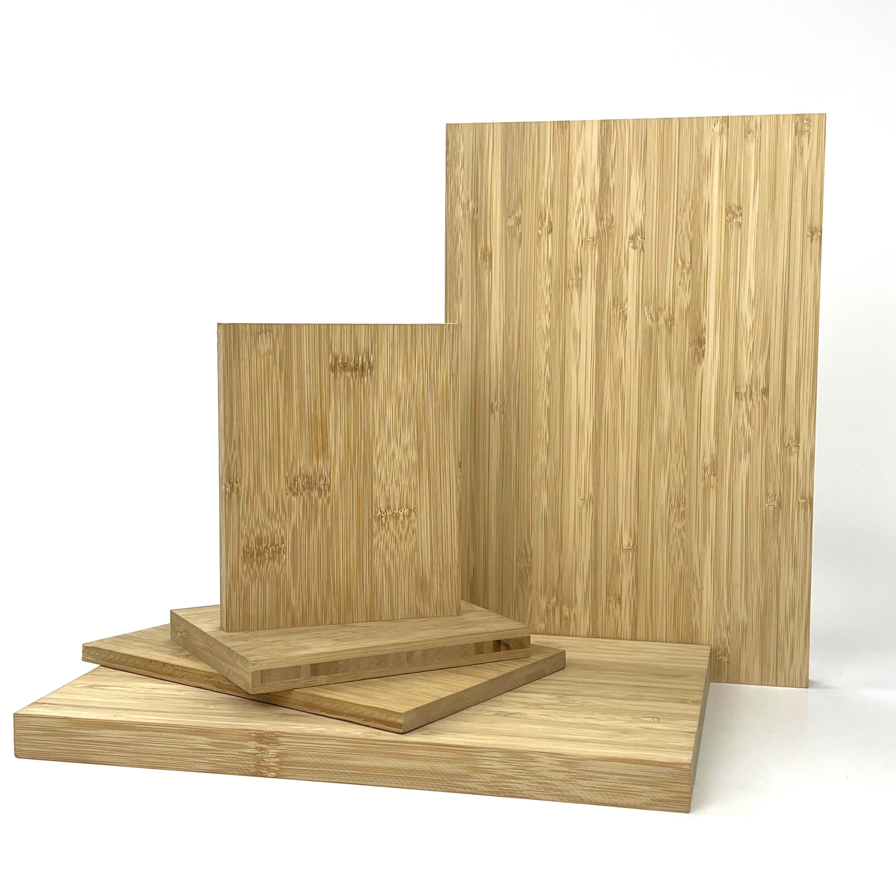 Factory Custom FSC Bamboo Panels Natural Raw Materials Bamboo Plywood for Furniture