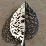 Art Leaf Metal Tree Corten Steel Sculpture Garden Decoration
