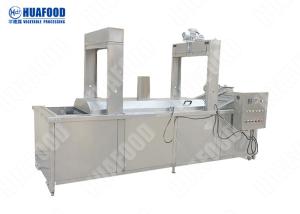 China SUS304 Material Sea Fish Industrial Deep Fat Fryer Fish Fry Machine 30KW factory