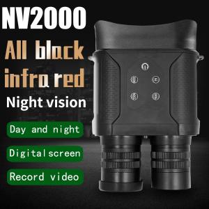 China NV2000 Binocular Night Vision 4' screen zoom 6x IR distance 400m factory