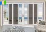 50mm Thickness Sliding Partition Walls Aluminium Glass Sliding Door Soundproof
