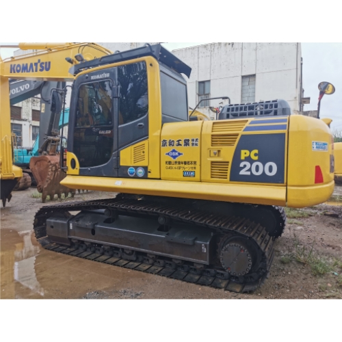 Used Komatsu PC200-7 200-8 200-6 Crawler Excavator with Cummins Engine and Original Color