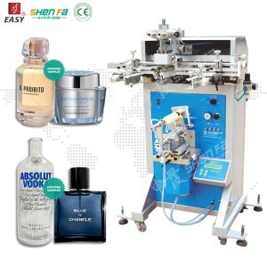 China Semi Auto Silk Screen Printing Machine For Plastic Glass Bottles Jars factory
