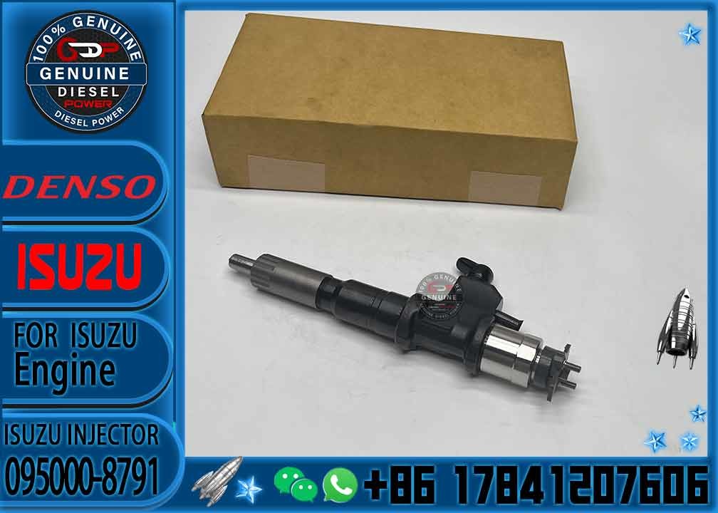 High Quality Common Rail Fuel Injector 095000-8790 095000-8791 095000-8792 095000-8793 8-98140249-3 For ISUZU 6UZ1