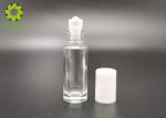 Small 5 Ml Roll On Glass Perfume Bottles With Stainless Steel Roller Ball