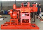 Hydraulic 130m Depth Borehole Drilling Equipment 75-90° Drilling Angle