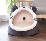 Small Dog Bed With Anti-Slip Bottom Cotton Cat Bed For Indoor Cats