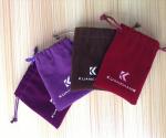 8 X 10cm Velvet Drawstring Jewelry Pouch , Colorful Jewelry Storage Bags
