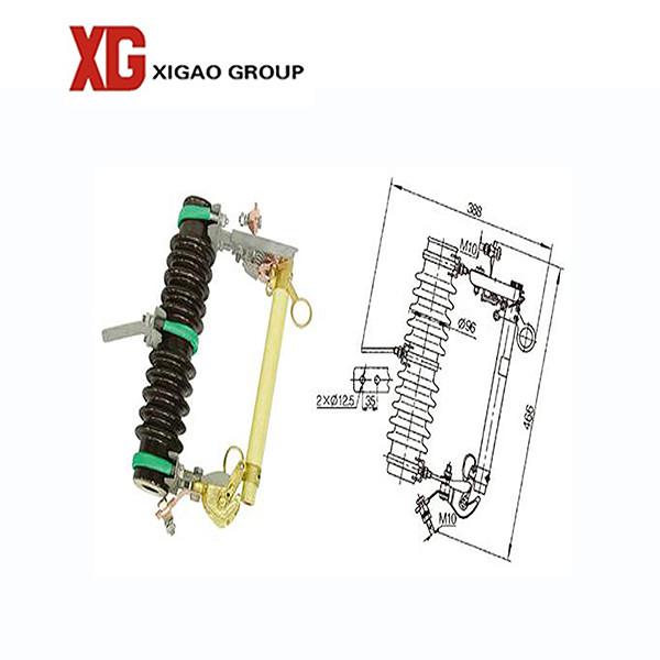 China CCC 50HZ Single Phase 11Kv 200a Drop Out Fuse Cutout factory