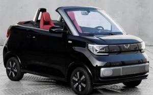 China Wuling Hongguang Mini Ev Cars 2023 170km Wuling Ev 4 Seater 4 Doors factory