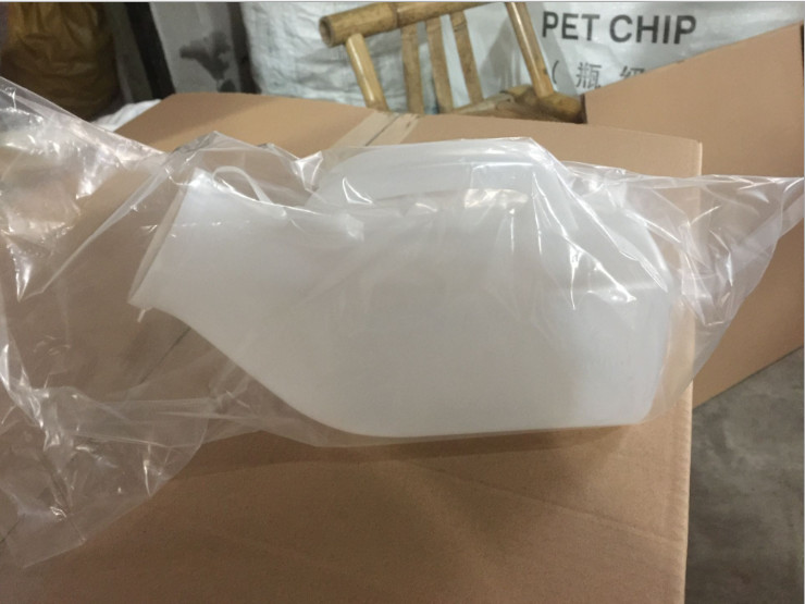 Portable male urinal with lid, Men's urinal,male urine bottle,disposable medical urinal 1000 ml