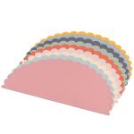 Pink White Silicone Mat Customized Silicone Products BSCI Approval