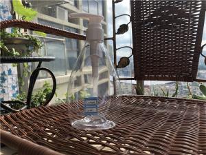 China Screw Cap Hand Sanitizer PET OEM 120ml Plastic Container Bottles factory