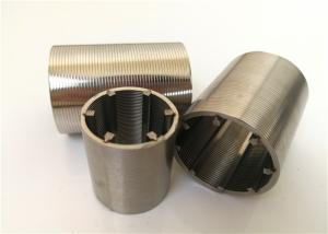 China ISO9001 V Shaped 5.8m Length Johnson Wire Screen For Filtration factory