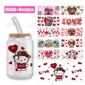 China Valentine'S Day Uv Dtf Cup Wraps Transfers Ready To Transfer Cup Wrap Printing Sticker Film Printer Uv Dtf For Cup Wraps factory