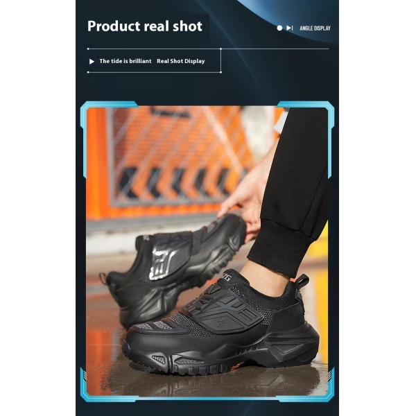 Electrical Safety Shoes Men'S Insulated 6kv Work Shoes TPU Mesh With Kevlarr Anti Stab Safety Shoes Plastic Toe Anti-smashing